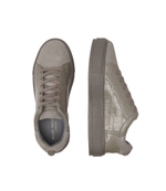 Кожаные кроссовки laney croc Kurt Geiger - серый(8505320109)