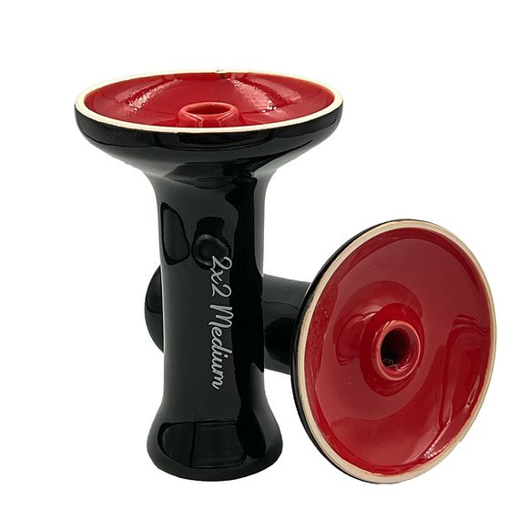 Чаша 2x2 - Phunnel Glaze Black-Red