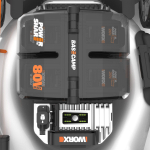 Газонокосилка аккумуляторная самоходная WORX WG761E 80В 51см