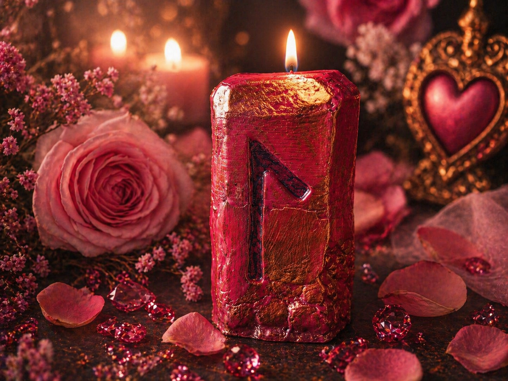 Свеча- руностав "Поиск истинной любви"