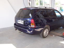 Фаркоп оцинкованный Galia F049A для Ford Focus I универсал 1998-2004(паспорт и сертификат в комплекте)(без электрики)