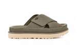 UGG Goldenstar Cross Slide - Moss Green