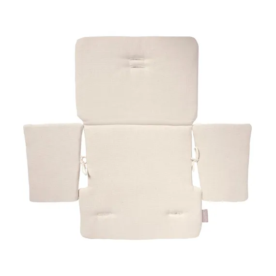 Подушка для стульчика Nuun с натуральной отделкой 100% органический хлопок (GOTS)