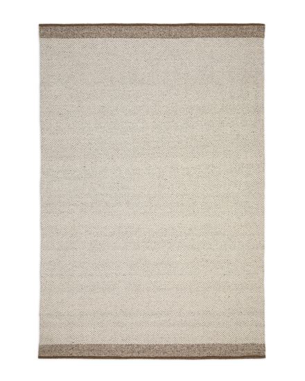 Ковер из бежевой шерсти Nifelia, 200 x 300