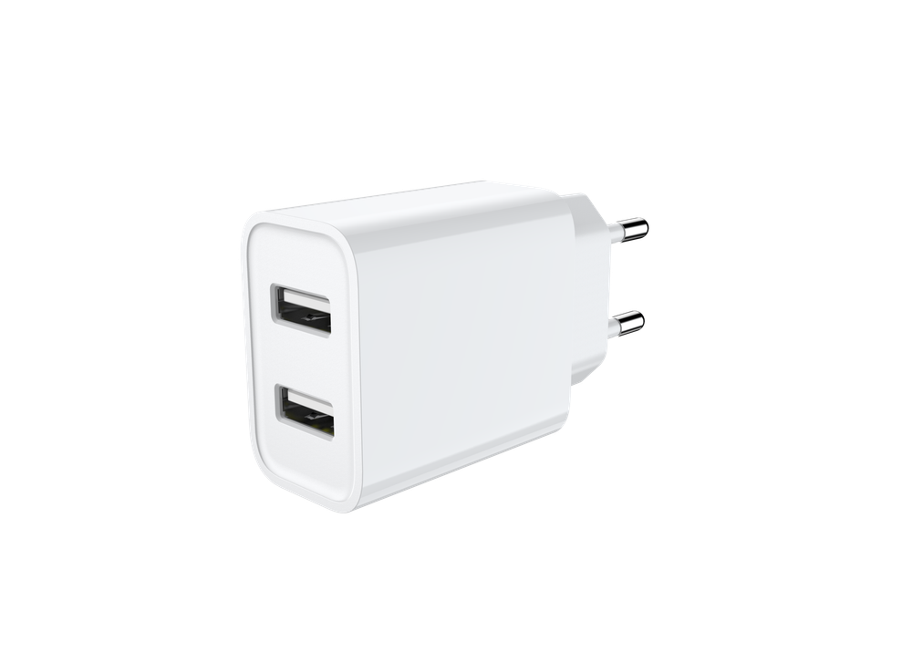 СЗУ JELLICO C6 2USB-A 2.4A 12W (White)