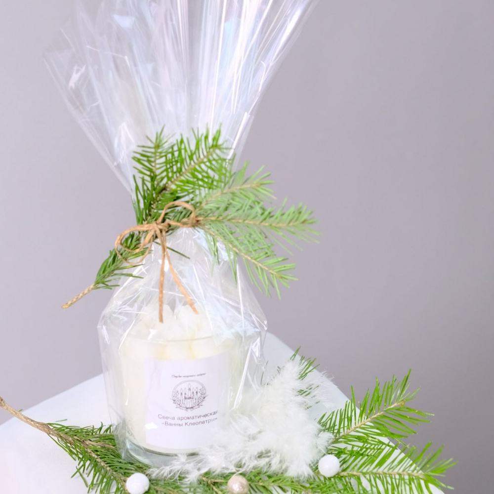 Свеча в стакане 250 мл. в ассортименте