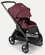 Прогулочная коляска Bugaboo Dragonfly complete Black/Dark Cherry-Dark Cherry