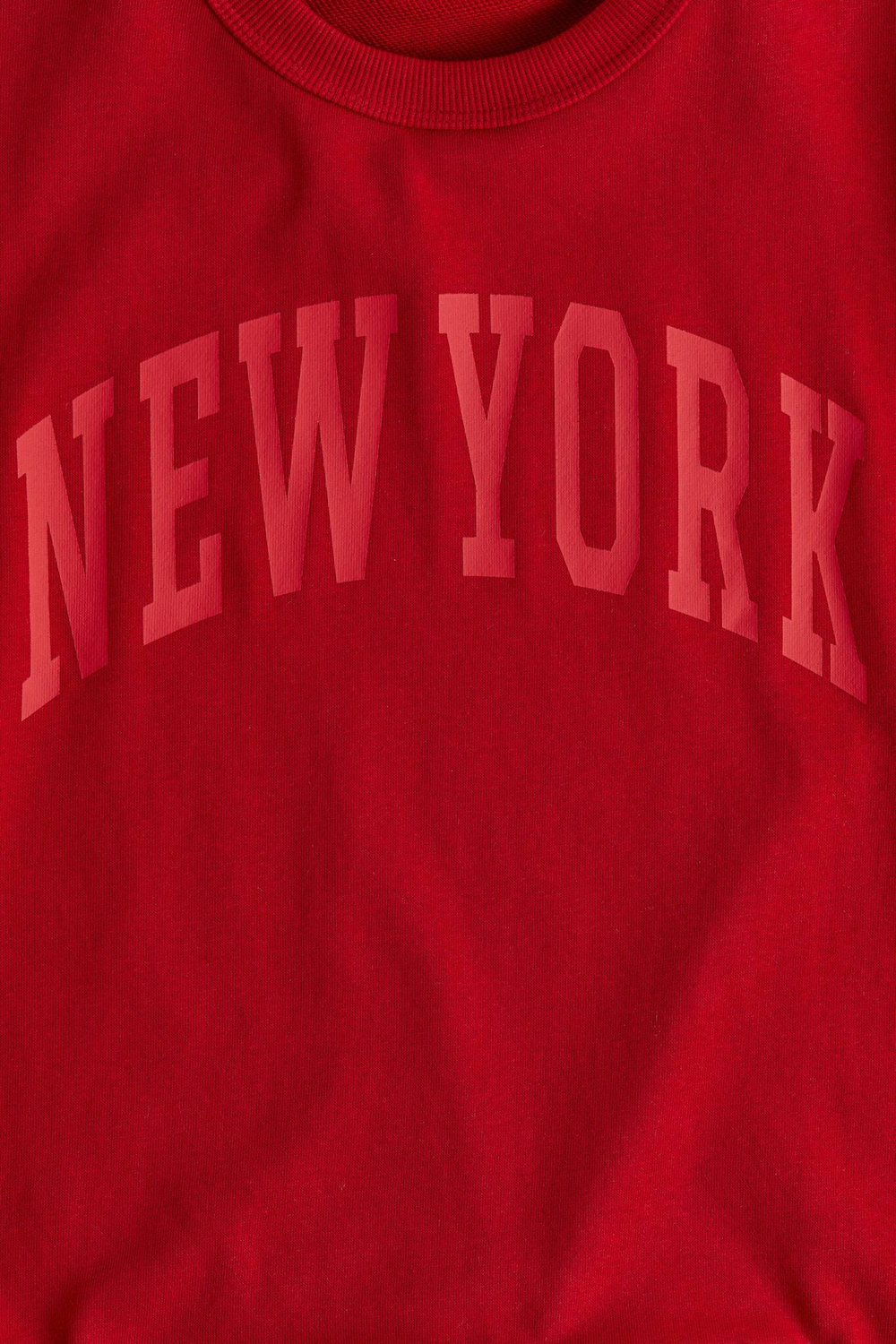 H&M Толстовка с принтом, красный