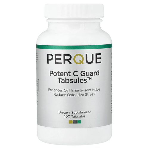 PERQUE, Potent C Guard Tabs™, 100 таблеток