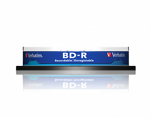 Оптический диск Verbatim BD-R SL 25GB 6X HardCoat, Spindle, 10 шт