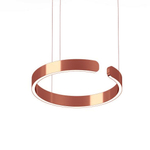 Pendant design lamp  Mito by Occio (Rose gold)