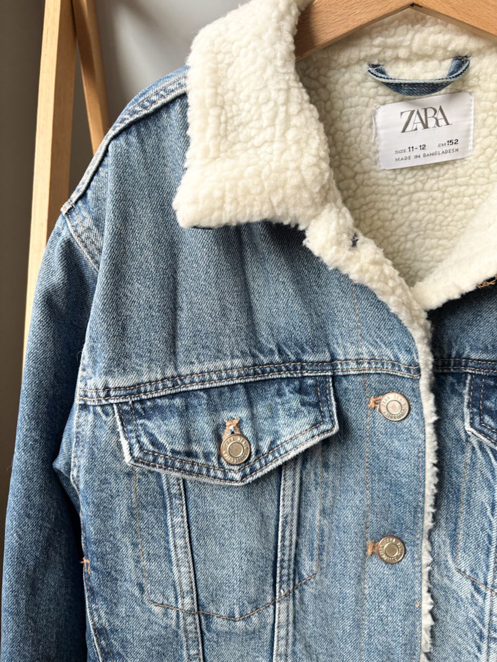 Джинсовая куртка Zara, 152