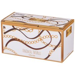 НАБОР КРУЖЕК LEFARD "ANIMAL WORLD" КОШКА 2 ШТ. 380 МЛ (КОР=36НАБ.)