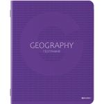 Тетрадь предметная COLOR 48 листов, матовая ламинация, лак, 70 г/м2, ГЕОГРАФИЯ, клетка, подсказ, BRAUBERG, 403982
