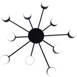 Люстра Rivoli Leona 3184-310 10хGX53 15 Вт модерн | Rivoli