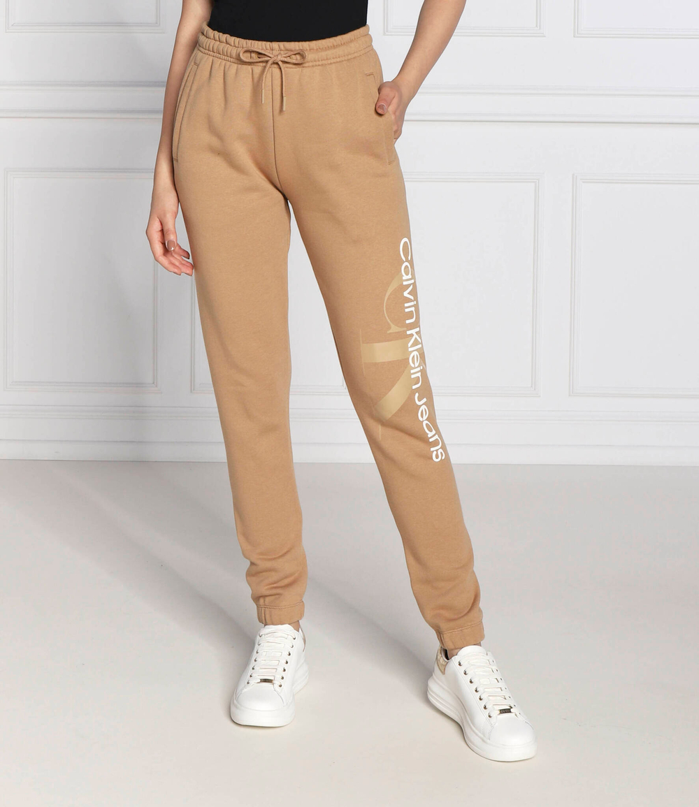 спортивные штаны CALVIN KLEIN JEANS - песочный(J20J219743)