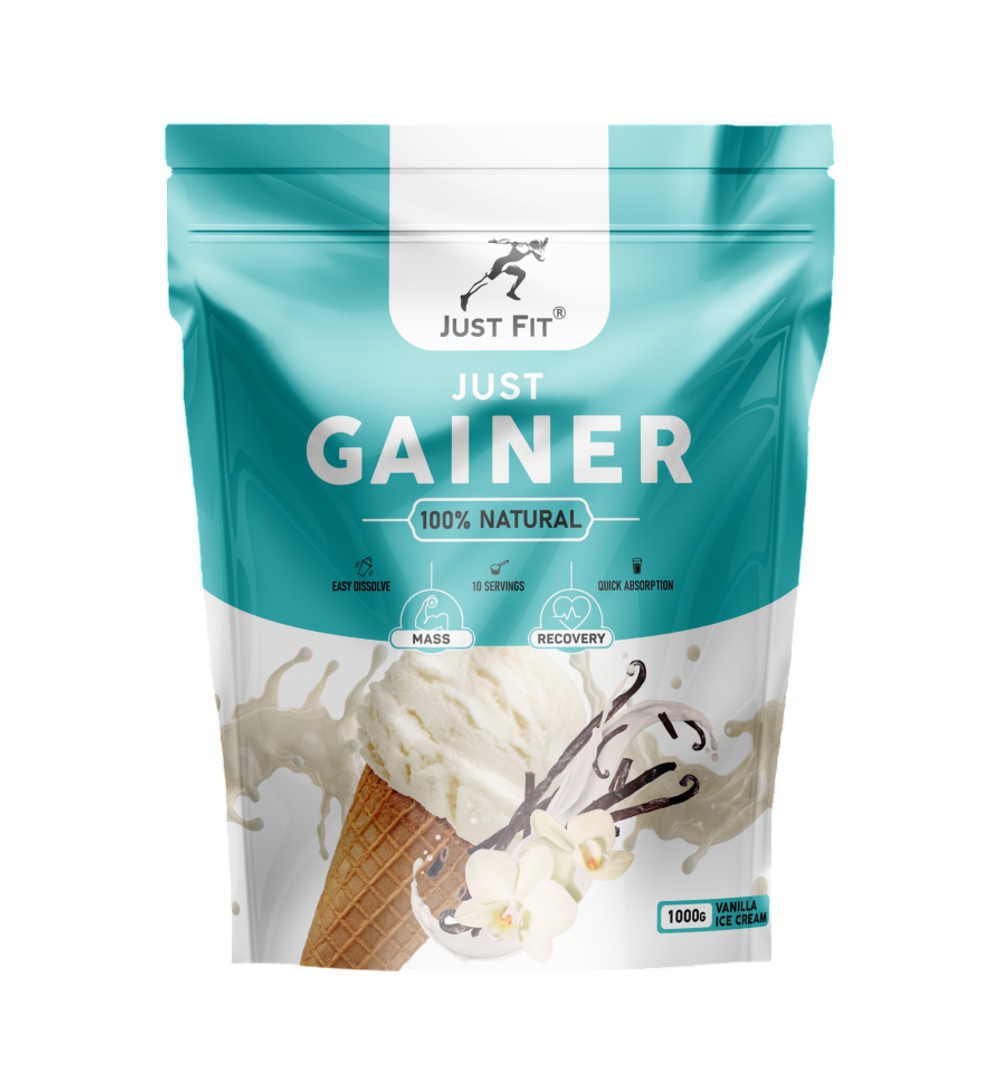 Just Fit Gainer Start mass 1000 grams , Гейнер на простых углеводах