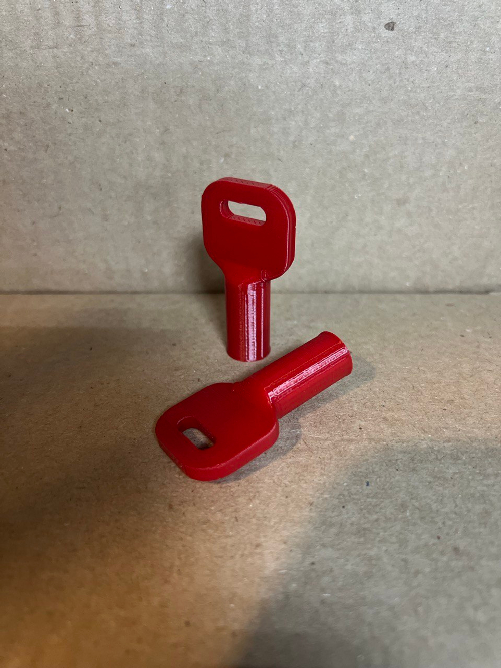 Ключ разблокировки для ворот CAME DoorHan GROW трёхгранный 2 шт. 119RIY077S 119RIY077