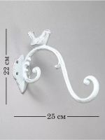 Держатель для кашпо уличный настенный