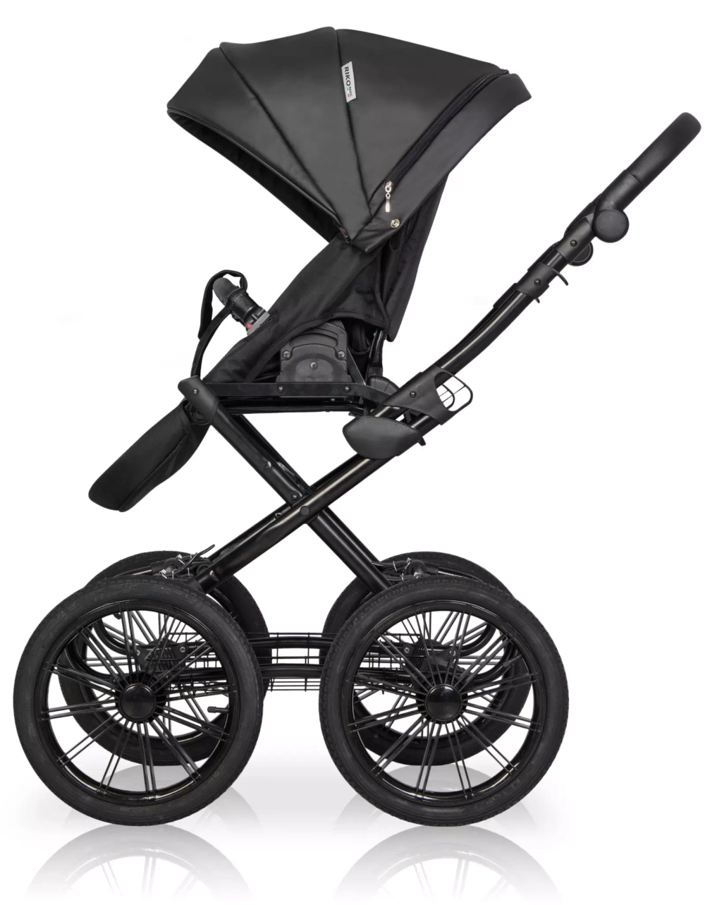 Коляска  OZON Prestige (2 в 1) (RIKO BASIC) 06 черный