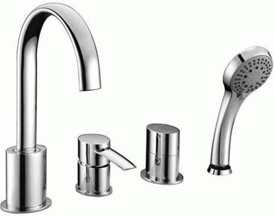 смеситель ванна LEMARK Atlantiss встраиваемый, на 4 отверстия LM3241C