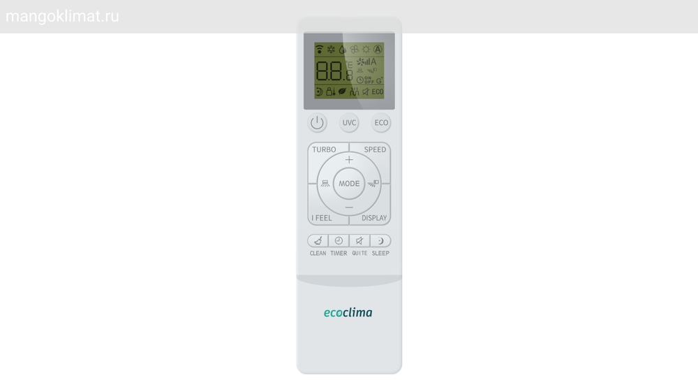 Сплит-система Ecoclima Wind Line Inverter ECW/I-18QCW/ EC/I-18QC