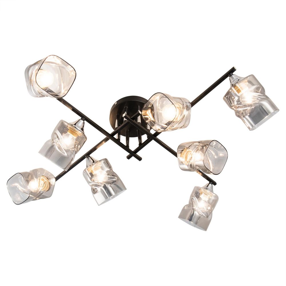 Citilux Клаус CL134185 Люстра потолочная Чёрная