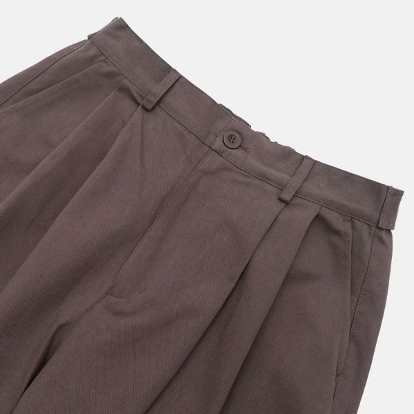 Брюки SS24 Wide Fossil Grey серые - фото 5