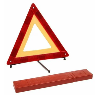 Знак аварийной остановки в футляре Пластиковый с Металл ножки Nova Bright 39751большой