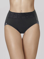 Трусы-слипы с высокой линией талии Charming (Размер: XXL) (Цвет: черный)