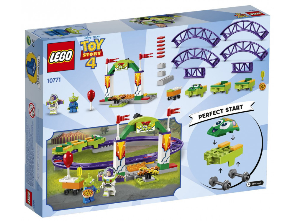 LEGO Toy Story: Карнавальные американские горки 10771 — Carnival Thrill Coaster — Лего История игрушек Той стори