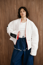 Куртка двустороняя TULUP white/red