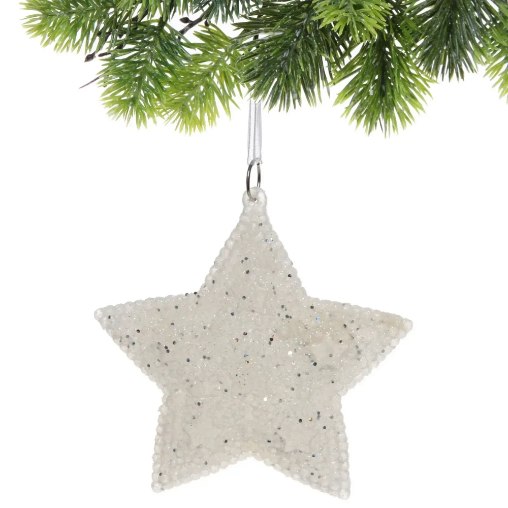 Подвеска «Звёздное небо» 9,2*9,7 см, Белый