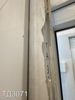 Дверь пластиковая входная Б/У 2040(в) x 1040(ш)