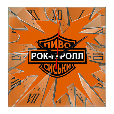 Часы антибренд ROKINROLL Декор для дома, подарок