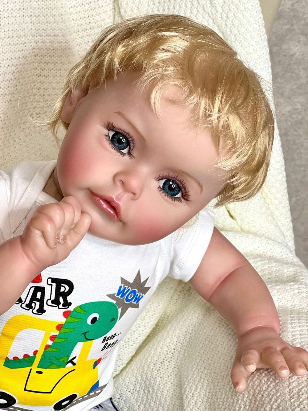 Кукла Реборн мягконабивная 60см в пакете (FA-277)