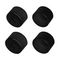 Заглушка Arlight WPH-Flex-D22-360Deg Black с отверстием 045884