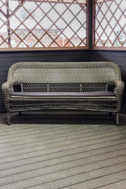 Диван 3-местный из искусственного ротанга МЭДИСОН «MADISON» с подушкой на сидение