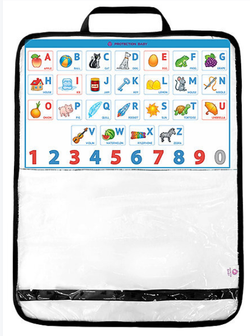 Защита на сиденье автомобиля Английский алфавит