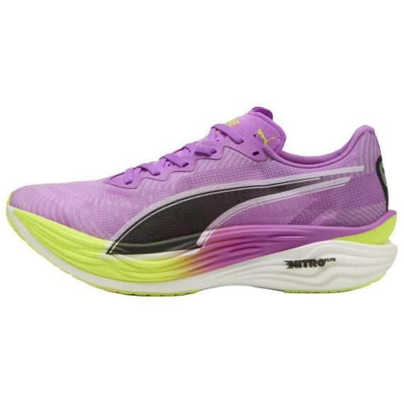 PUMA Deviate NITRO Elite 3 Беговые кроссовки Низкие Мужские Фиолетовые