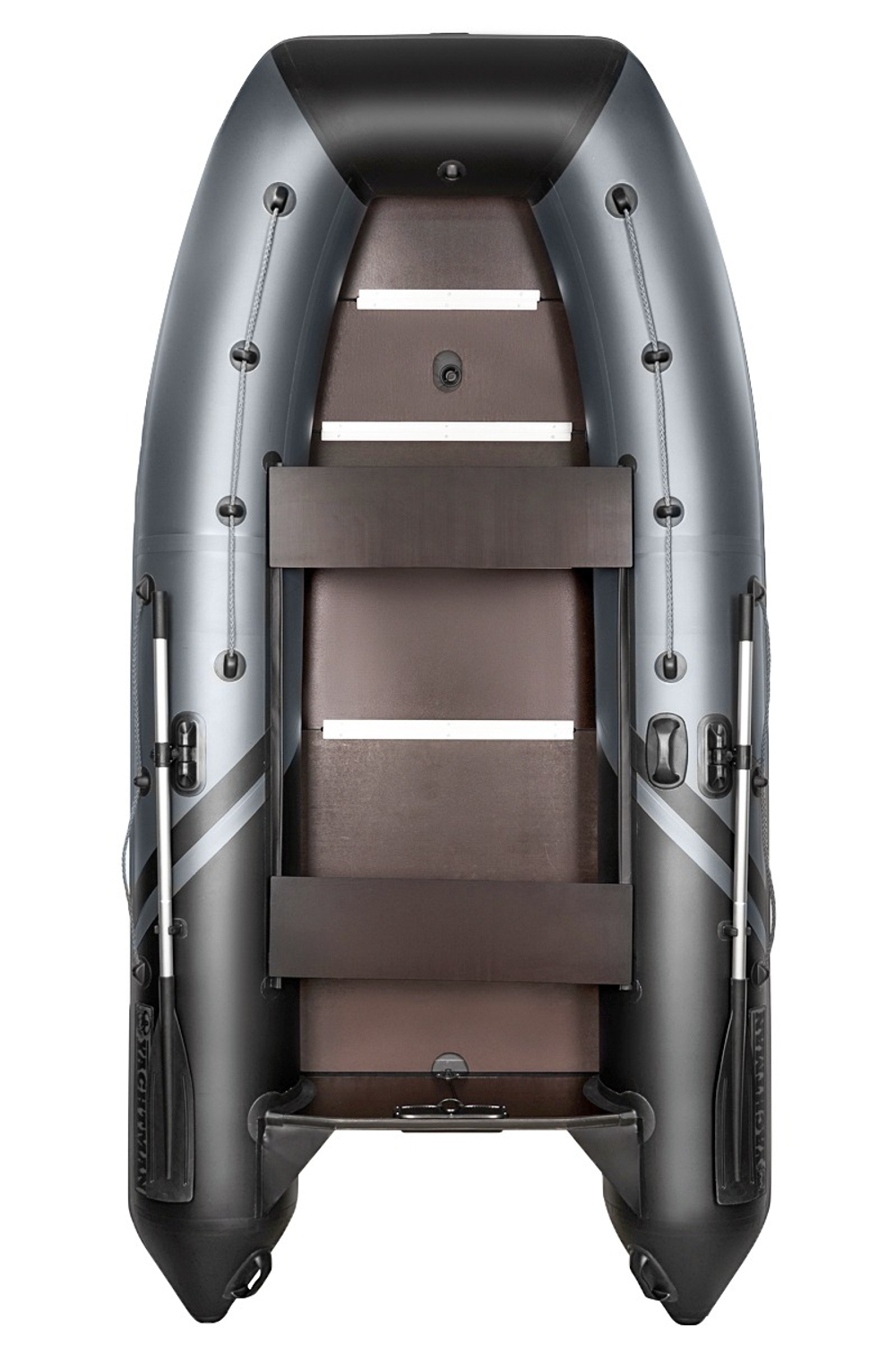 YACHTMAN-320 СК (Яхтман) графит-черный (лодка ПВХ под мотор с усилением)