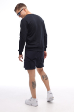 Свитшот «Руны» мужской синий Город Горький