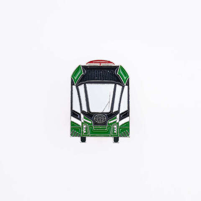 Значок трамвай 71-911ЕМ Львёнок Курск