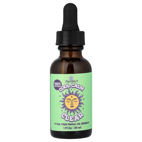 Purifect, Cool Calm Clear, сыворотка с маслом чайного дерева для лица, 30 мл (1 жидк. унция)