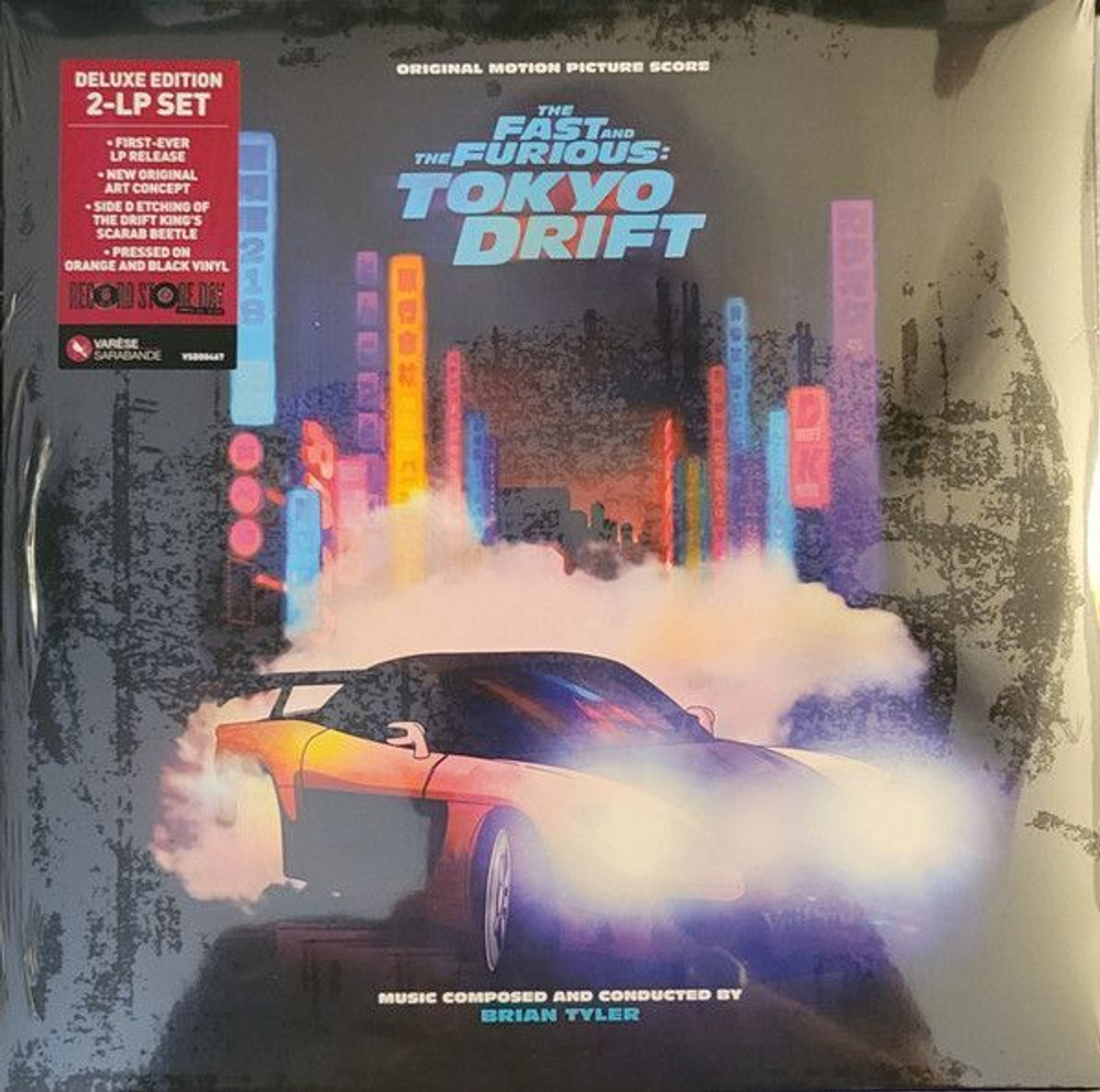 Виниловая пластинка Brian Tyler The Fast And The Furious Tokyo Drift Original Motion Picture Score