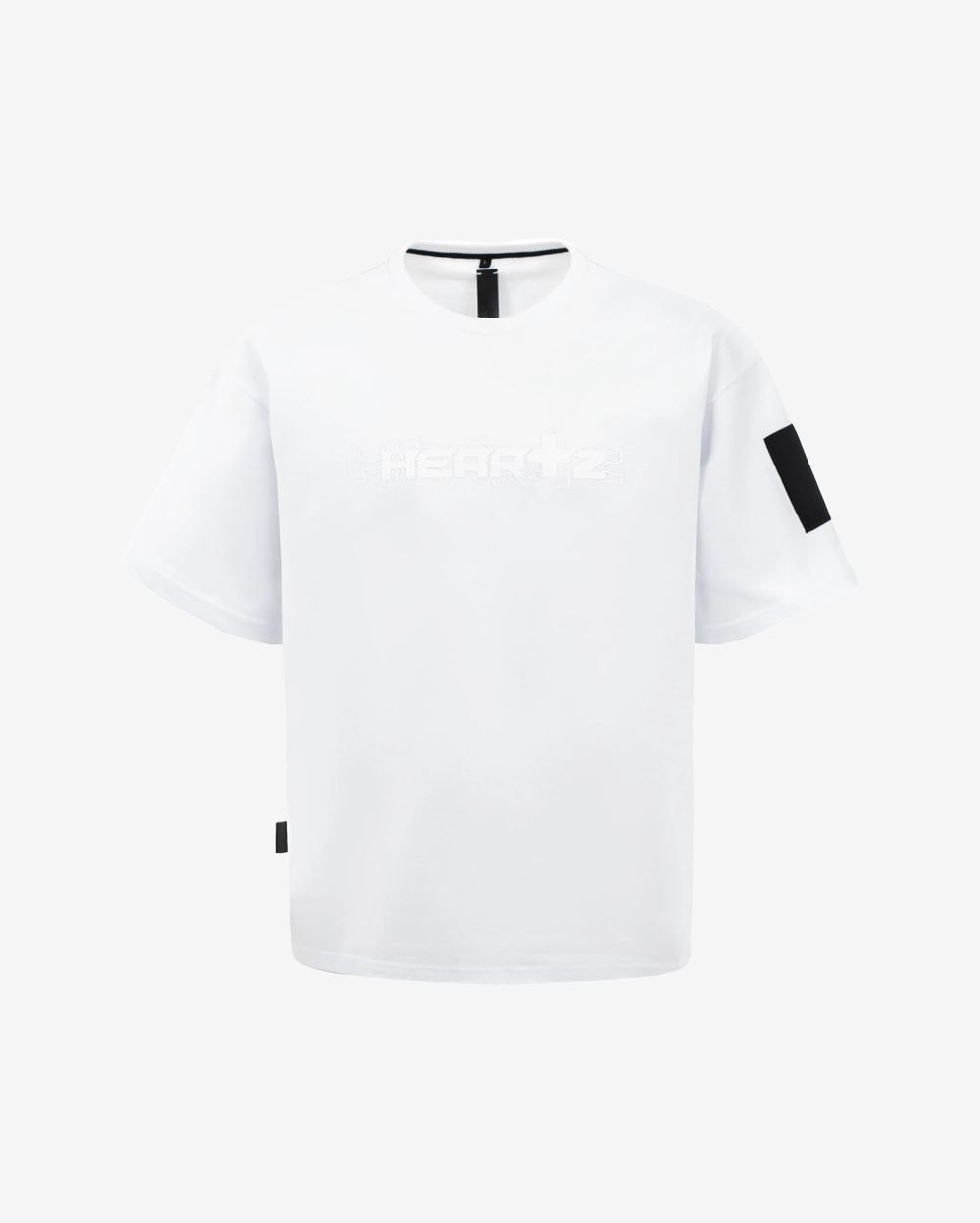 Футболка Heartz Wave Logo Black Series Белая