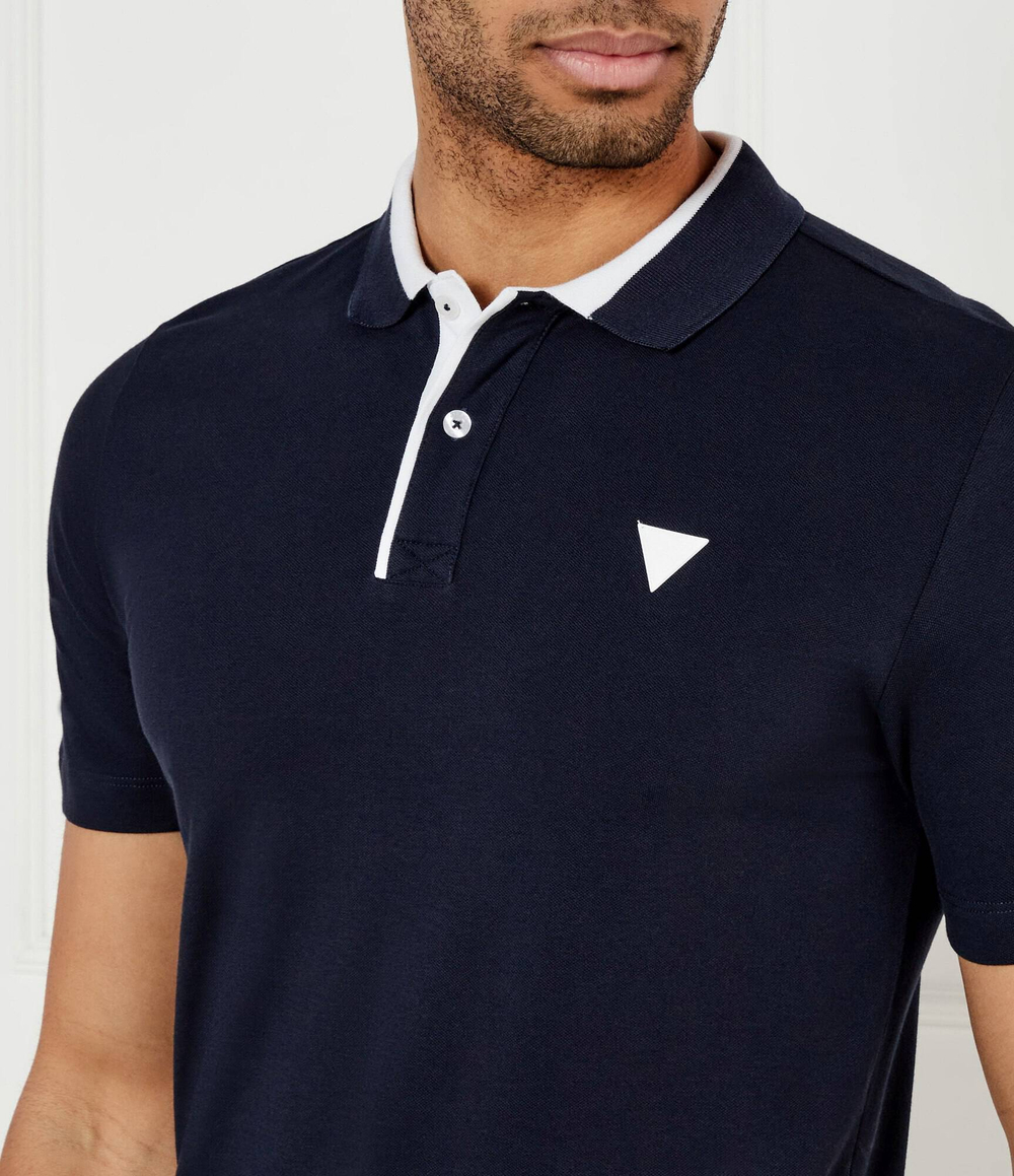 Поло GUESS - темно-синий(M5GP44 K7O64)