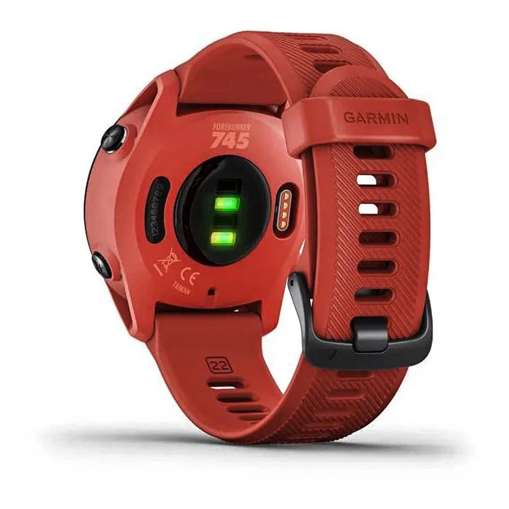 Часы для бега и триатлона Garmin Forerunner 745 Magma Red 010-02445-12