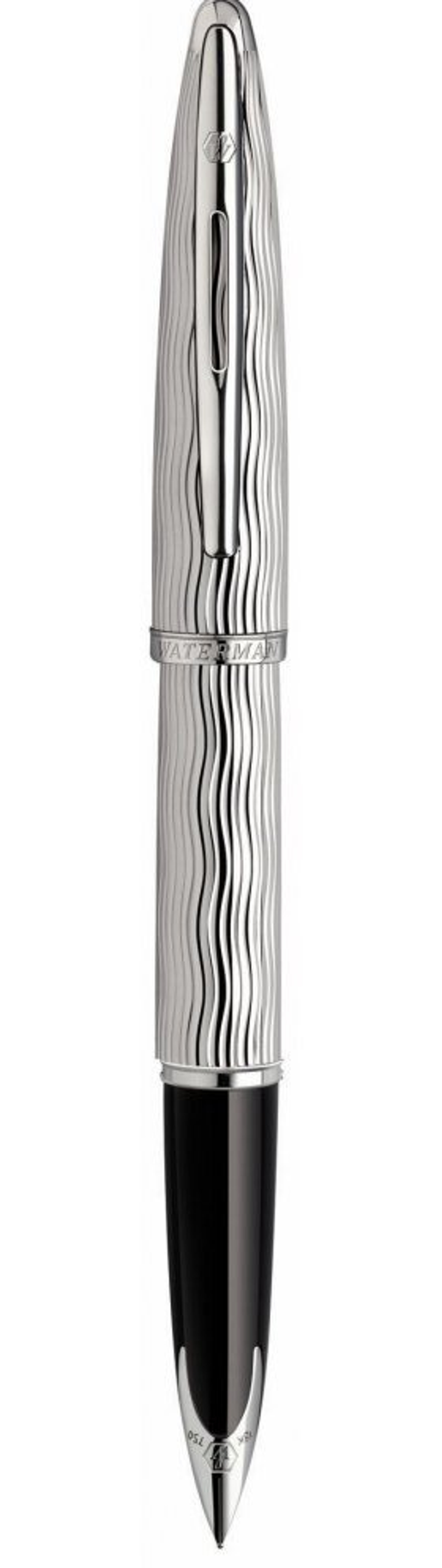 Перьевая ручка Waterman Carene Essential, цвет: Silver ST, перо: F
