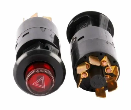 Кнопка аварийной сигнализации 12х24 В, 7 клемм ( г.Порхов) 249-3710-01